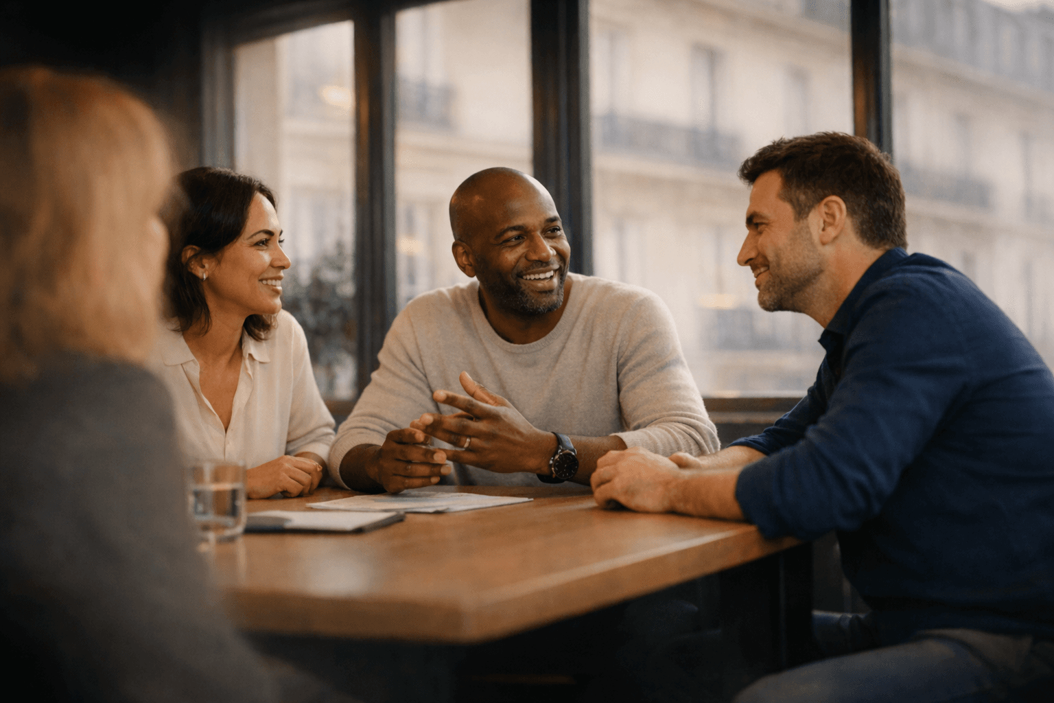 L'équipe LINKK en collaboration — cabinet de recrutement humain